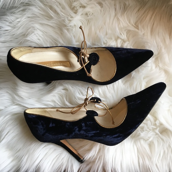 rupert sanderson velvet mary jane shoes